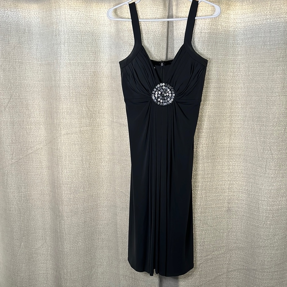 Maggie London Dark Grey Dress